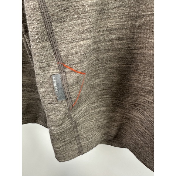 Icebreaker Merino Wool Sweater Mens Large Crewneck Long Sleeve Lightweight *Flaw - Picture 7 of 14